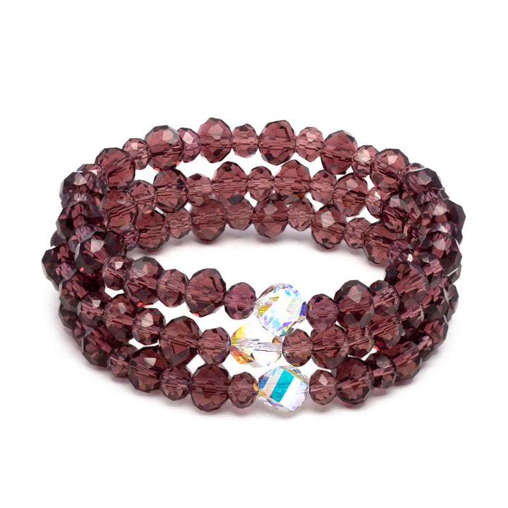 Burgundy Twinkle Stacker