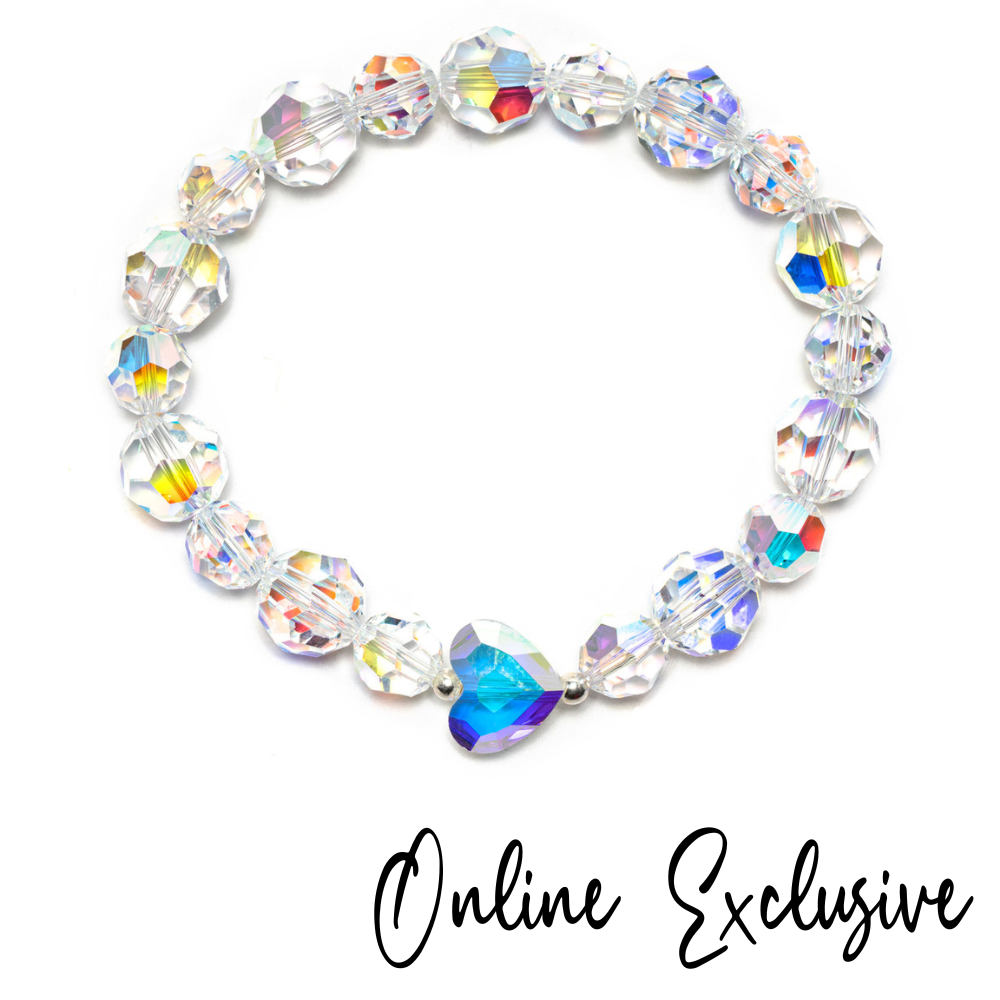 Crystal AB Mega Love Bracelet