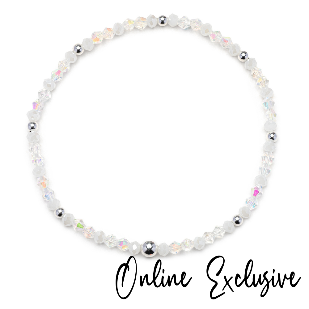 Crystal Shimmer Anklet