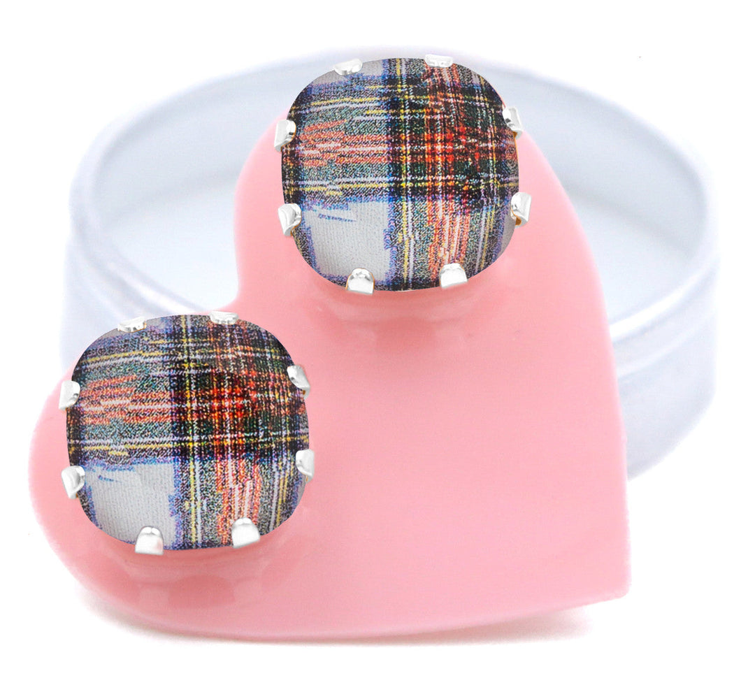 Plaid Romance Mini Cushion