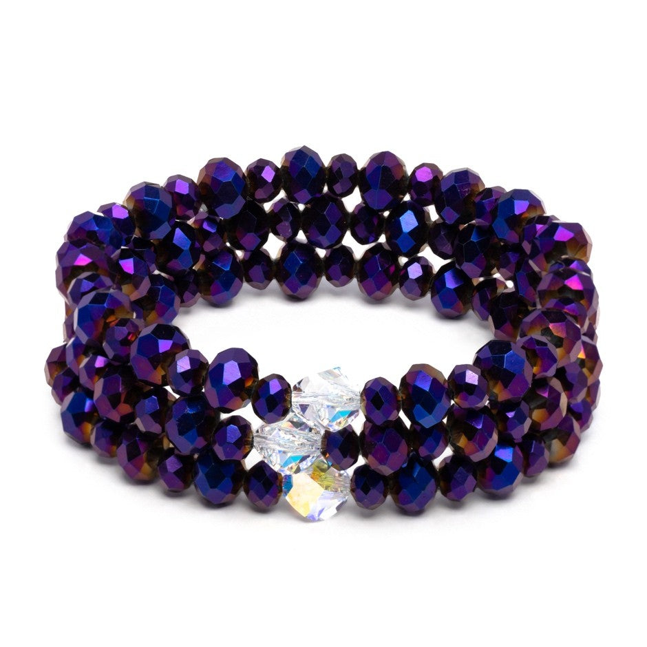 Metallic Purple Twinkle Stacker