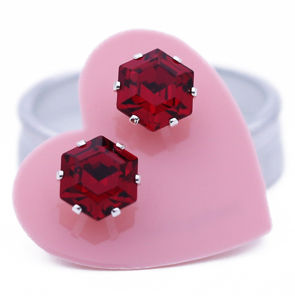 Vintage Ruby Mini Hexagon – JoJo Loves You